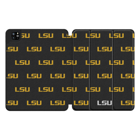 Louisiana State University Tigers Fashion Pattern Tablet Case for Apple iPad