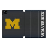 University of Michigan Wolverines Linen Tablet Case for Apple iPad