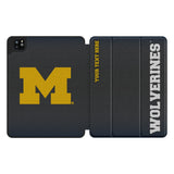 University of Michigan Wolverines Personalized Linen Tablet Case for Apple iPad