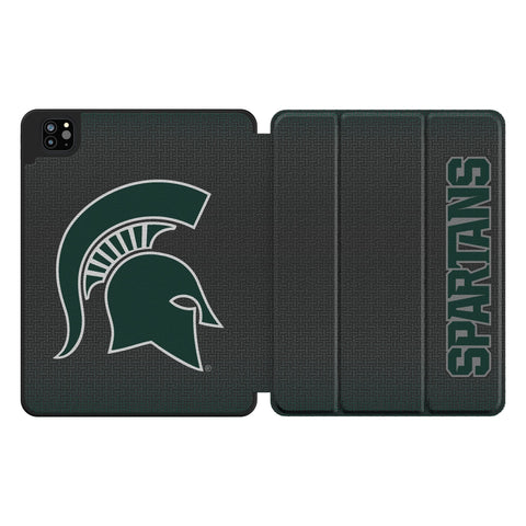 Michigan State University Spartans Linen Tablet Case for Apple iPad