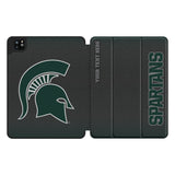 Michigan State University Spartans Personalized Linen Tablet Case for Apple iPad