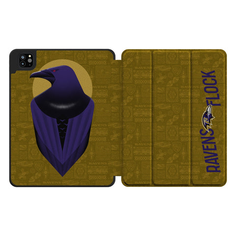 Baltimore Ravens 2024 Illustrated Limited Edition Tablet Case for Apple iPad