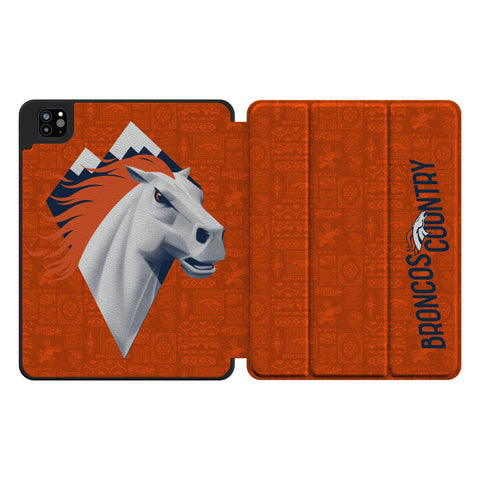 Denver Broncos 2024 Illustrated Limited Edition Tablet Case for Apple iPad