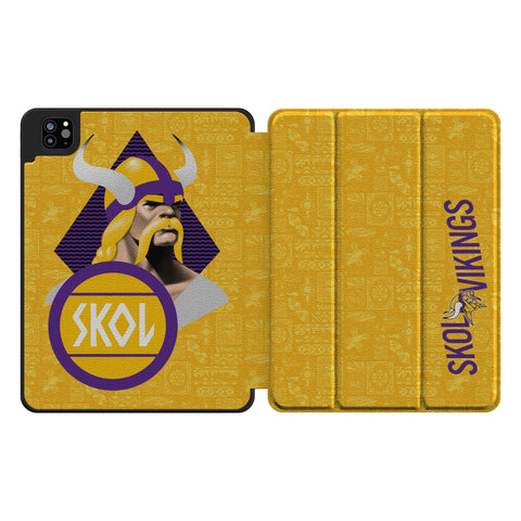 Minnesota Vikings 2024 Illustrated Limited Edition Tablet Case for Apple iPad