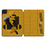 Pittsburgh Steelers 2024 Illustrated Limited Edition Tablet Case for Apple iPad