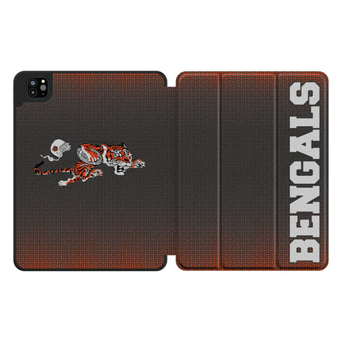 Cincinnati Bengals Historic Collection Linen Tablet Case for Apple iPad
