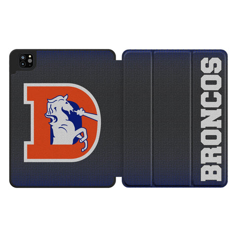 Denver Broncos 1993-1996 Historic Collection Linen Tablet Case for Apple iPad