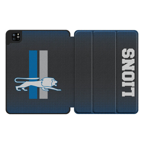Detroit Lions Retro Linen Tablet Case for Apple iPad