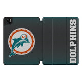 Miami Dolphins 1966-1973 Historic Collection Linen Tablet Case for Apple iPad