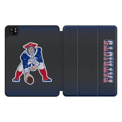 New England Patriots Historic Collection Linen Tablet Case for Apple iPad