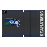 Seattle Seahawks Historic Collection Linen Tablet Case for Apple iPad
