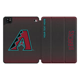 Arizona Diamondbacks Personalized Linen Tablet Case for Apple iPad