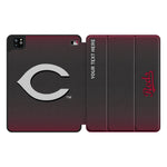 Cincinnati Reds Personalized Linen Tablet Case for Apple iPad