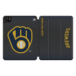 Milwaukee Brewers Personalized Linen Tablet Case for Apple iPad