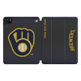 Milwaukee Brewers Personalized Linen Tablet Case for Apple iPad