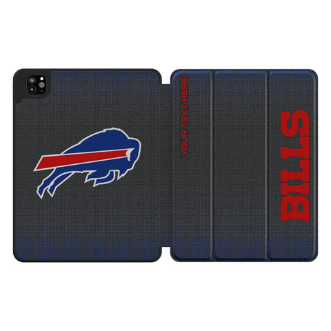 Buffalo Bills Personalized Linen Tablet Case for Apple iPad