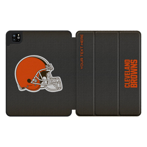 Cleveland Browns Personalized Linen Tablet Case for Apple iPad