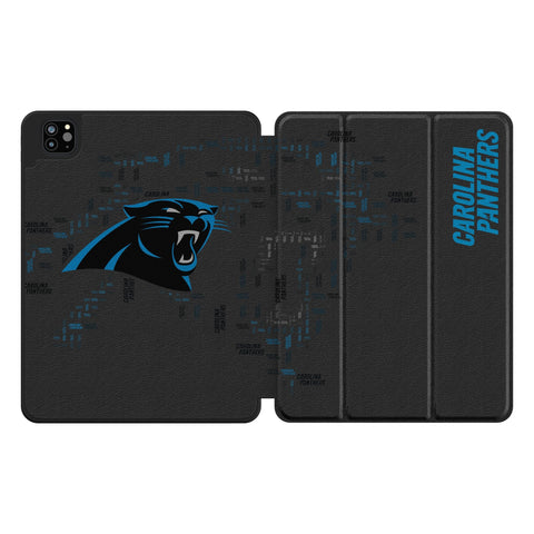 Carolina Panthers Quadtile Tablet Case for Apple iPad