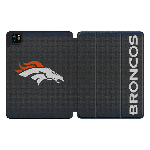 Denver Broncos Linen Tablet Case for Apple iPad