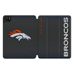 Denver Broncos Personalized Linen Tablet Case for Apple iPad