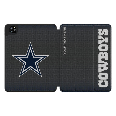 Dallas Cowboys Personalized Linen Tablet Case for Apple iPad