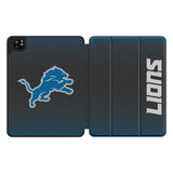 Detroit Lions Linen Tablet Case for Apple iPad