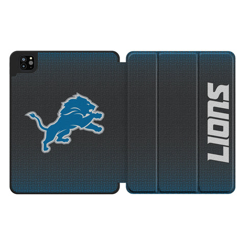 Detroit Lions Linen Tablet Case for Apple iPad