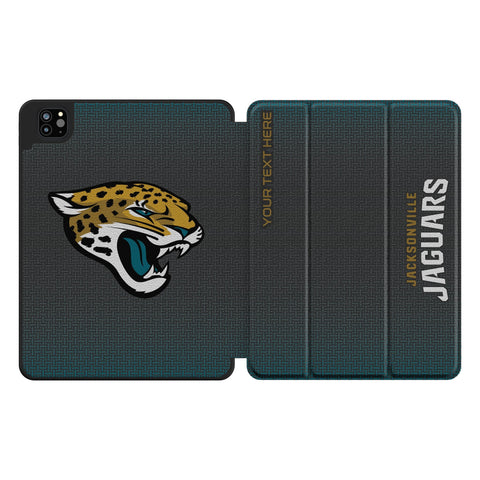 Jacksonville Jaguars Personalized Linen Tablet Case for Apple iPad