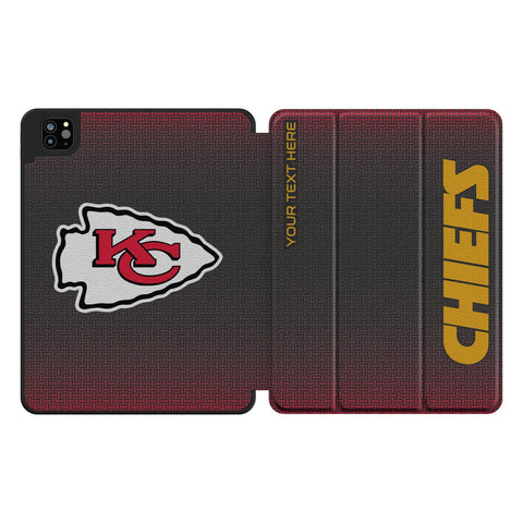 Kansas City Chiefs Personalized Linen Tablet Case for Apple iPad