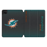 Miami Dolphins Personalized Linen Tablet Case for Apple iPad
