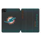 Miami Dolphins Personalized Linen Tablet Case for Apple iPad