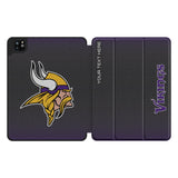 Minnesota Vikings Personalized Linen Tablet Case for Apple iPad