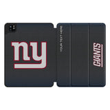 New York Giants Personalized Linen Tablet Case for Apple iPad