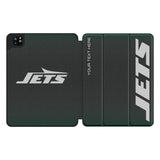 New York Jets Personalized Linen Tablet Case for Apple iPad