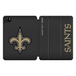 New Orleans Saints Personalized Linen Tablet Case for Apple iPad