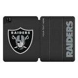 Las Vegas Raiders Personalized Linen Tablet Case for Apple iPad