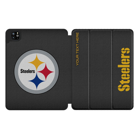 Pittsburgh Steelers Personalized Linen Tablet Case for Apple iPad