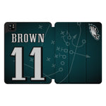 A.J. Brown Philadelphia Eagles 11 Ready Tablet Case for Apple iPad