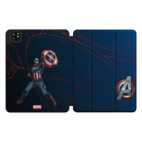 Marvel Avengers Captain America MechLine Tablet Case for Apple iPad
