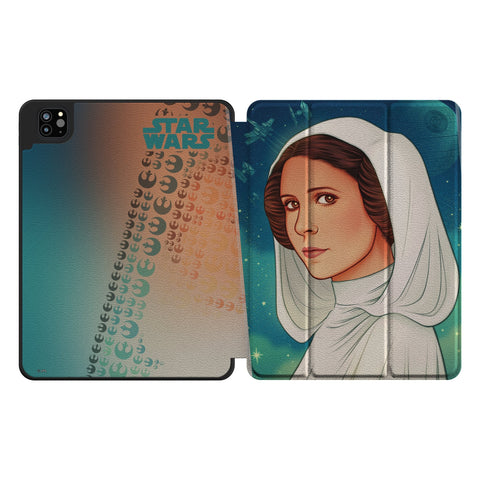 Star Wars Princess Leia Organa Portrait Tablet Case for Apple iPad