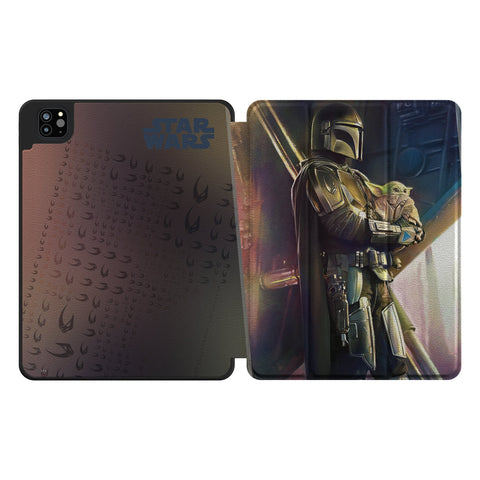Star Wars: The Mandalorian Din Djarin Portrait Tablet Case for Apple iPad