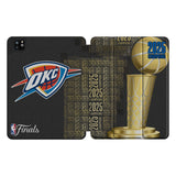 Oklahoma City Thunder 2025 NBA Champions Tablet Case for Apple iPad
