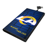 Los Angeles Rams Brick Wall 5000mAh Flat Powerbank