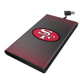 San Francisco 49ers Historic Collection Linen 5000mAh Flat Powerbank