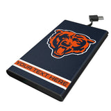 Chicago Bears Personalized Stripe 5000mAh Flat Powerbank