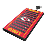 Kansas City Chiefs Field 5000mAh Flat Powerbank