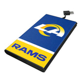 Los Angeles Rams Endzone Solid 5000mAh Flat Powerbank