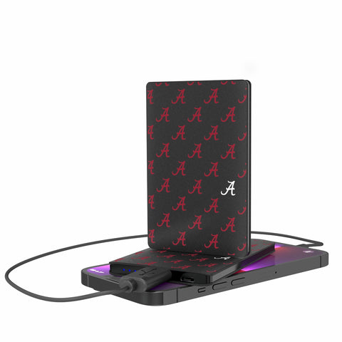 University of Alabama Crimson Tide Script A Fashion Pattern 2500mAh Credit Card Powerbank