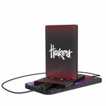 Nebraska Huskers Linen 2500mAh Credit Card Powerbank-0