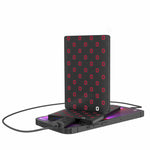 Ohio State University Buckeyes Fashion Pattern 2500mAh Credit Card Powerbank